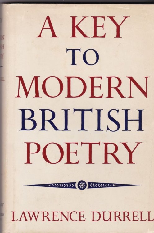 A Key to Modern British Poetry